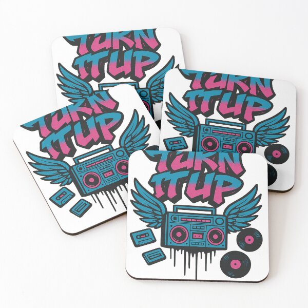 Item preview, Turn It Up Graffiti Boombox Street Art designed and sold by TOOK DESIGN.