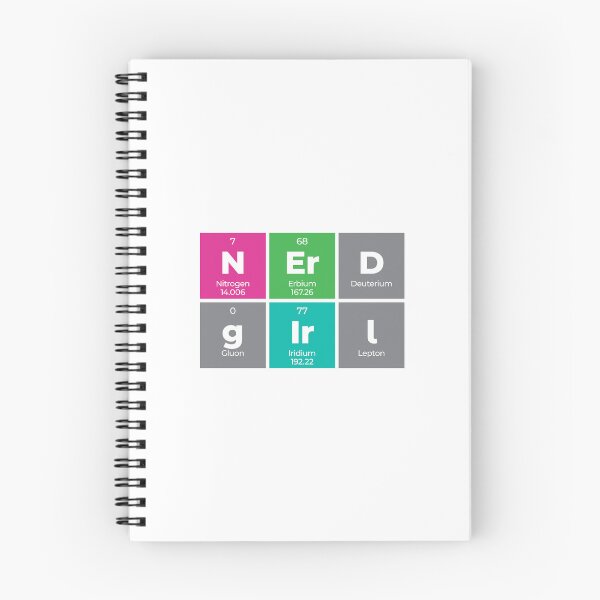 Item preview, Nerd Girl Periodic Table Design – Funny Science Gift designed and sold by Rodney's Marketplace.