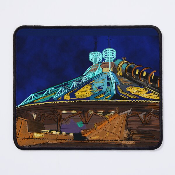 Item preview, Space Mountain illustration designed and sold by FoolishDreamers.