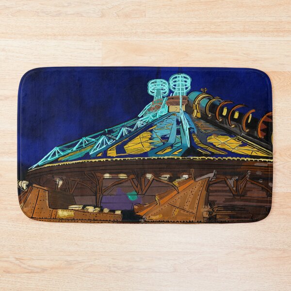 Item preview, Space Mountain illustration designed and sold by FoolishDreamers.