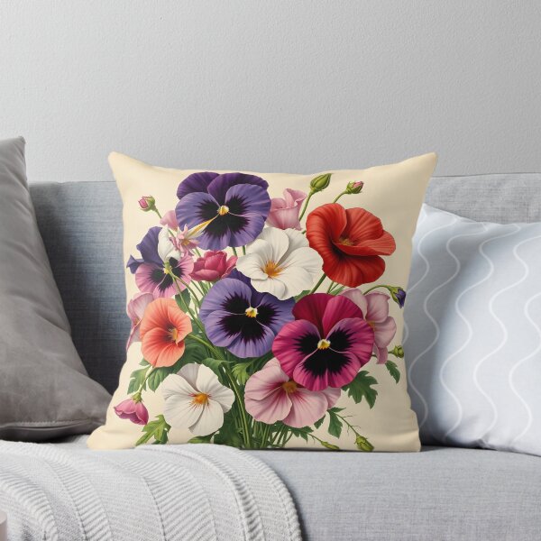 Item preview, Pansies old seed catalog style designed and sold by Ponted.
