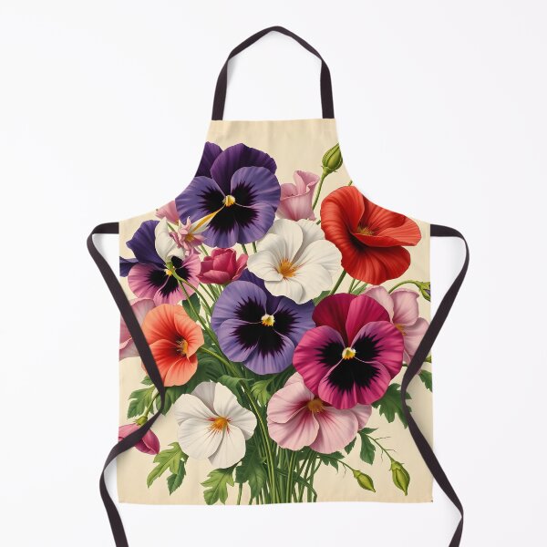 Item preview, Pansies old seed catalog style designed and sold by Ponted.