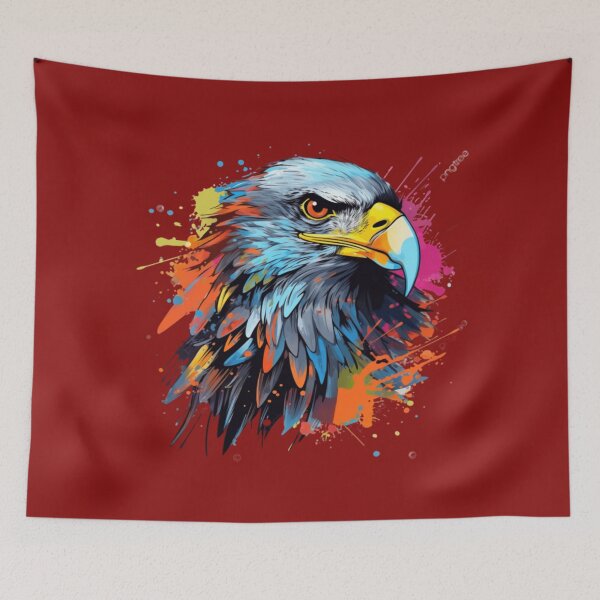 Item preview, Powerful Eagle Illustration – Symbol of Freedom and Courage designed and sold by TheRamesCo.