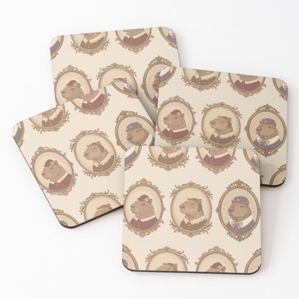 Item preview, Elegant capybaras designed and sold by LuOtero.