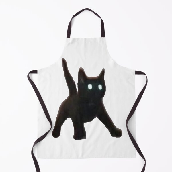 Item preview, Scared black cat jump designed and sold by CryingCuzBroke.