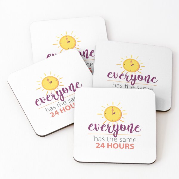 Item preview, T-Shirt - Everyone has the same 24 hours designed and sold by Made-by-Gus.