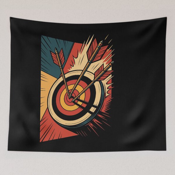 Item preview, Archery Bow Target Arrows Archer Design designed and sold by LuminOrb.