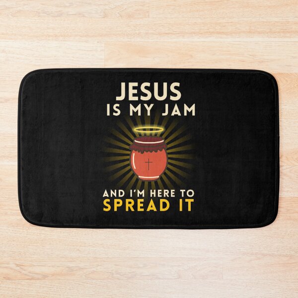 Item preview, Jesus is My Jam and I’m Here to Spread It Funny Gifts For Believers designed and sold by MoodInInk.