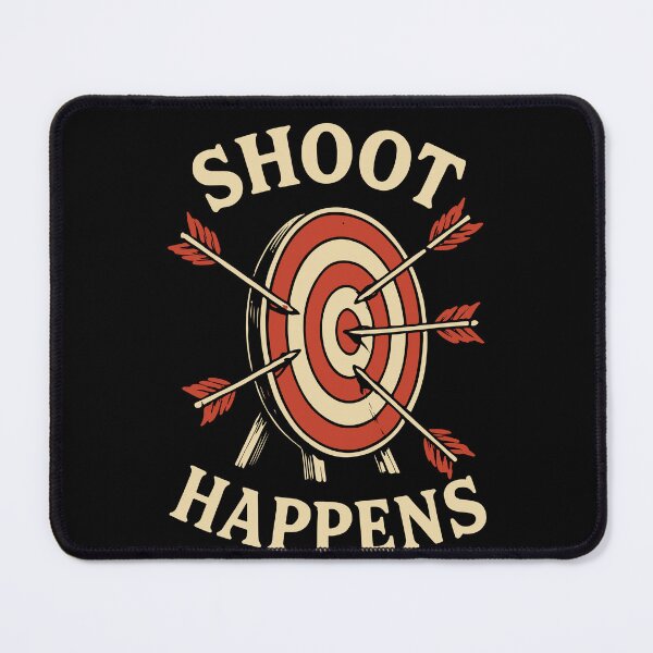 Item preview, Shoot Happens Archery Bow Archer Funny designed and sold by LuminOrb.