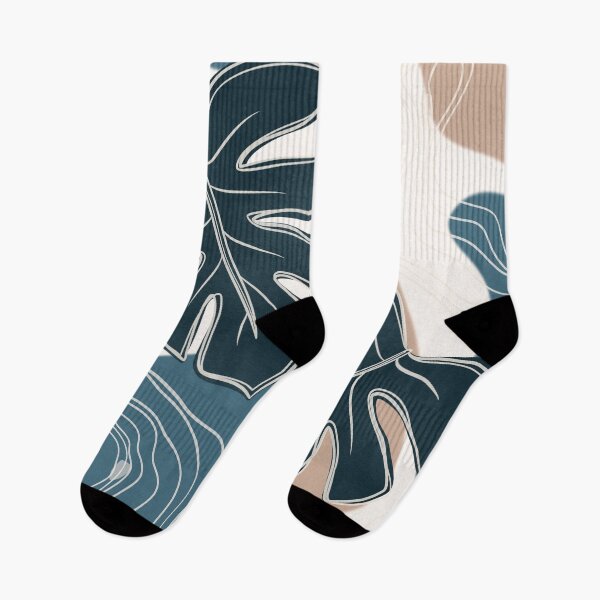 Item preview, Abstract Monstera Leaves designed and sold by karsne.