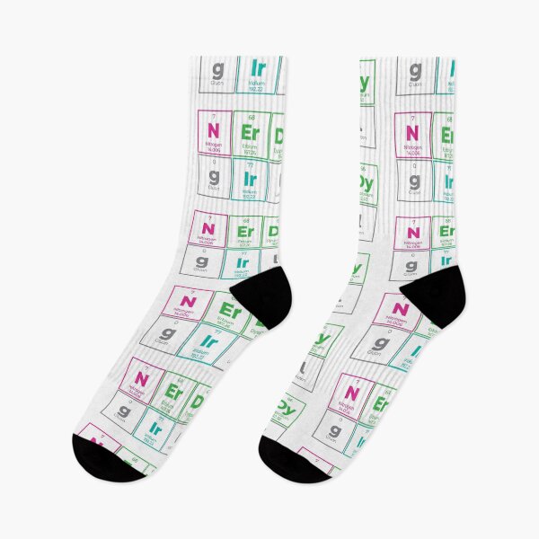 Item preview, Nerdy Girl Periodic Table Outline Design – Geeky Science Gift designed and sold by Rodney's Marketplace.