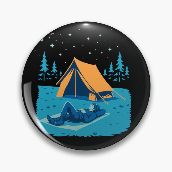 Item preview, Funny Camping Under Stars Camp Adventure Camper designed and sold by LuminOrb.