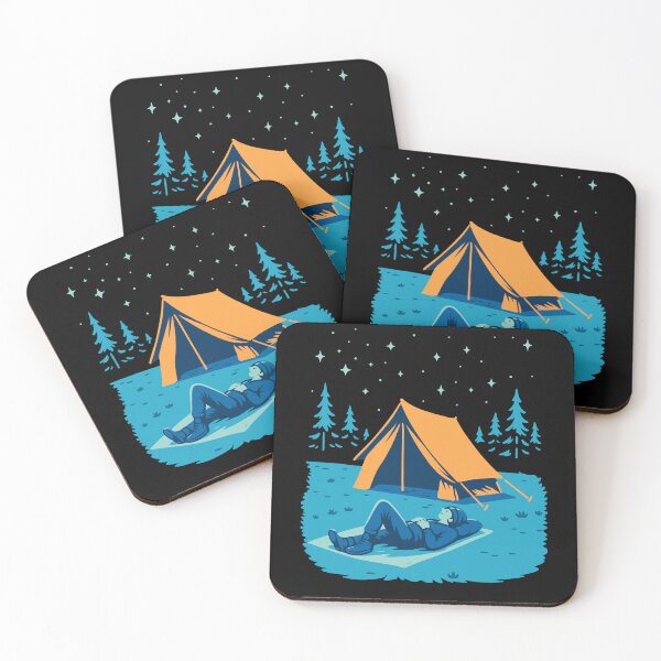 Item preview, Funny Camping Under Stars Camp Adventure Camper designed and sold by LuminOrb.