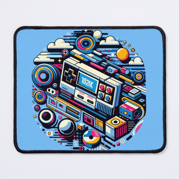 Item preview, Retro Gaming Futuristic Design designed and sold by SholoStudio.