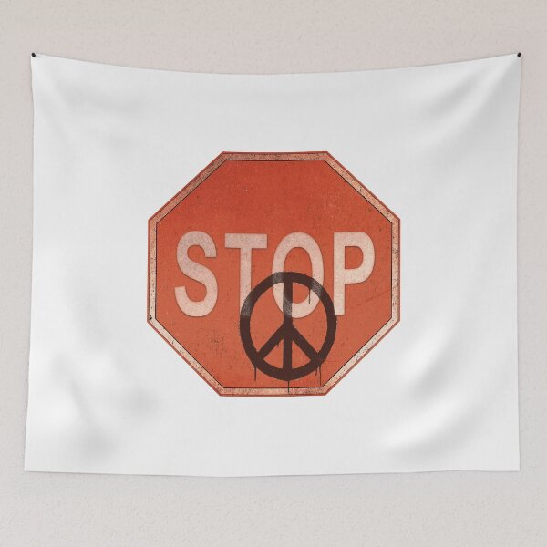 Item preview, STOP SIGN -  Peace Symbol designed and sold by RonnyMilleo.