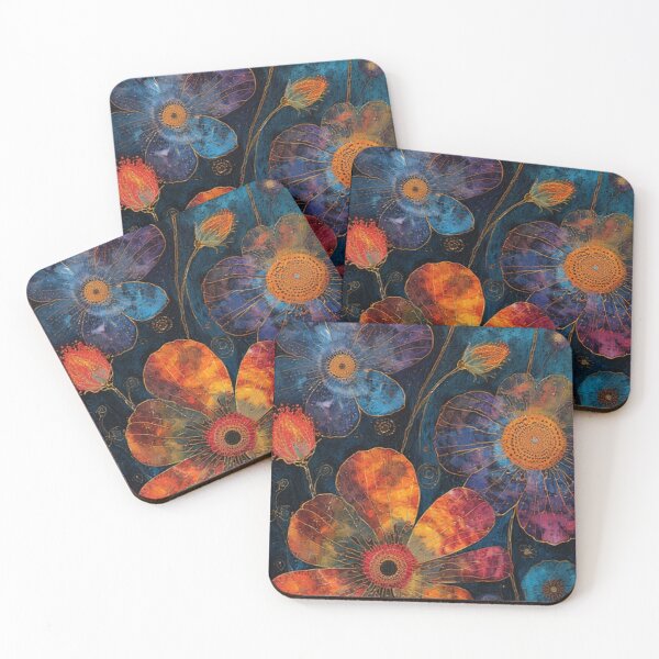 Item preview, Colorful Floral Art designed and sold by TheDarkWardrobe.