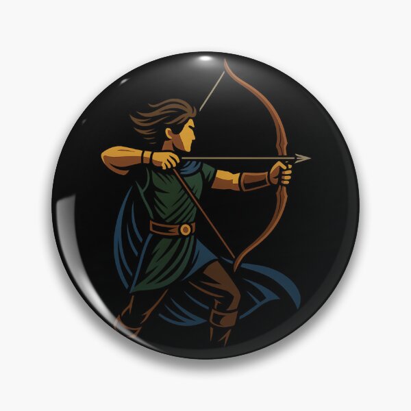 Item preview, Archery Bow Target Archer Hero Design designed and sold by LuminOrb.