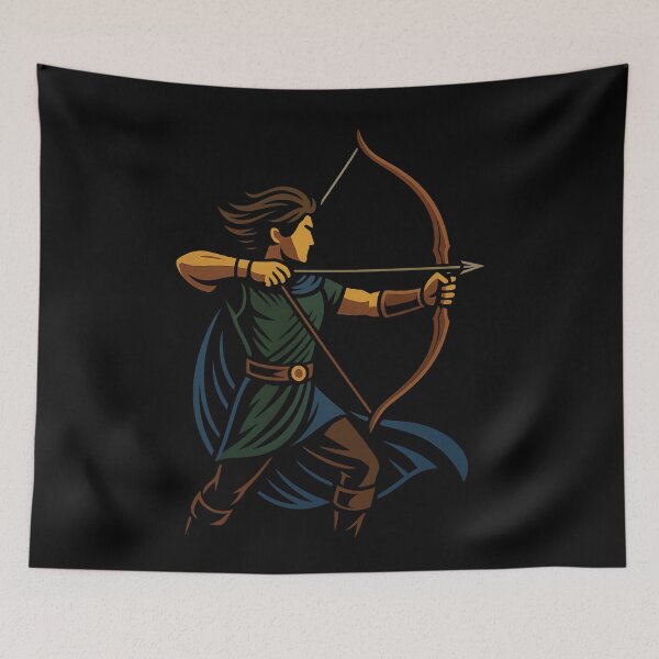Item preview, Archery Bow Target Archer Hero Design designed and sold by LuminOrb.