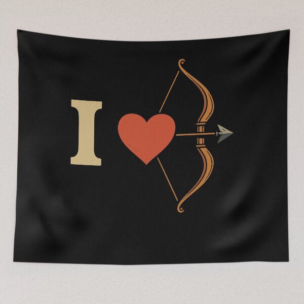Item preview, I Love Archery Bow Target Archer designed and sold by LuminOrb.