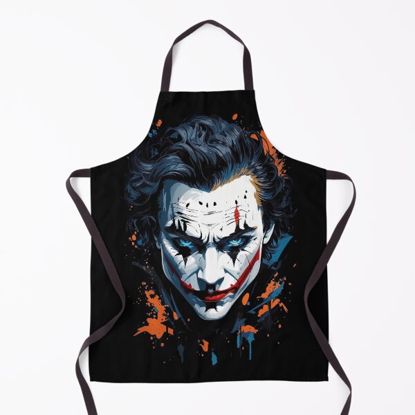 Item preview, Joker Art – Dark Villain Face with Splatter Effect designed and sold by Rasa-X-.
