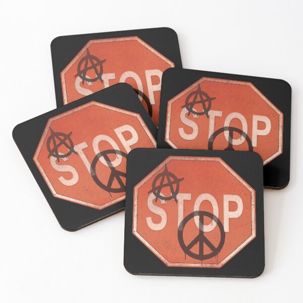 Item preview, STOP SIGN - Peace & Anarchy Symbols designed and sold by RonnyMilleo.