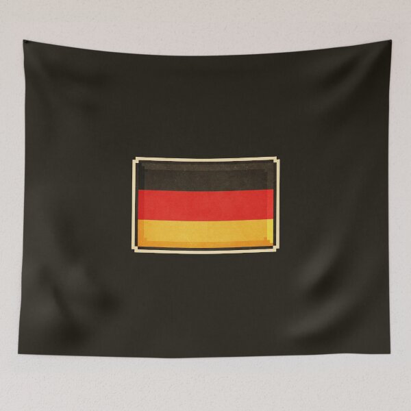 Item preview, Germany Flag Pixel Art – Retro German Design designed and sold by PixelDrukiPL.