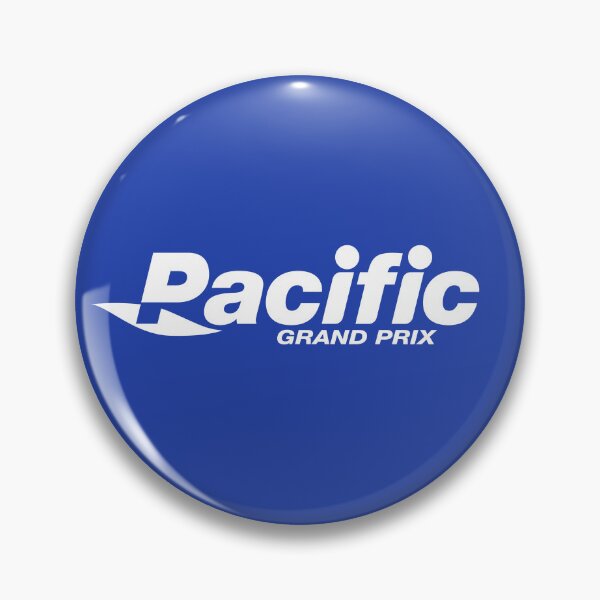 Item preview, 1994-1995 Pacific Grand Prix Team logo - white print designed and sold by retropetrol.