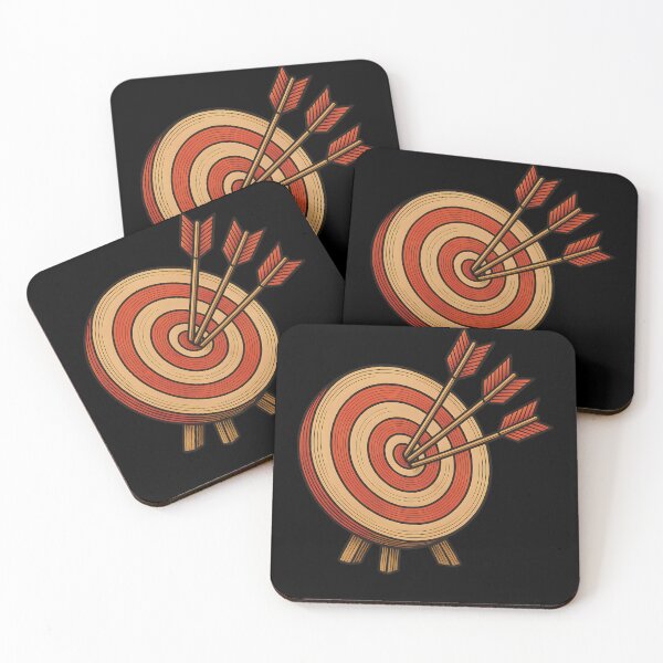 Item preview, Hit The Target Archery Bow Archer Fun designed and sold by LuminOrb.
