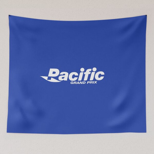 Item preview, 1994-1995 Pacific Grand Prix Team logo - white print designed and sold by retropetrol.