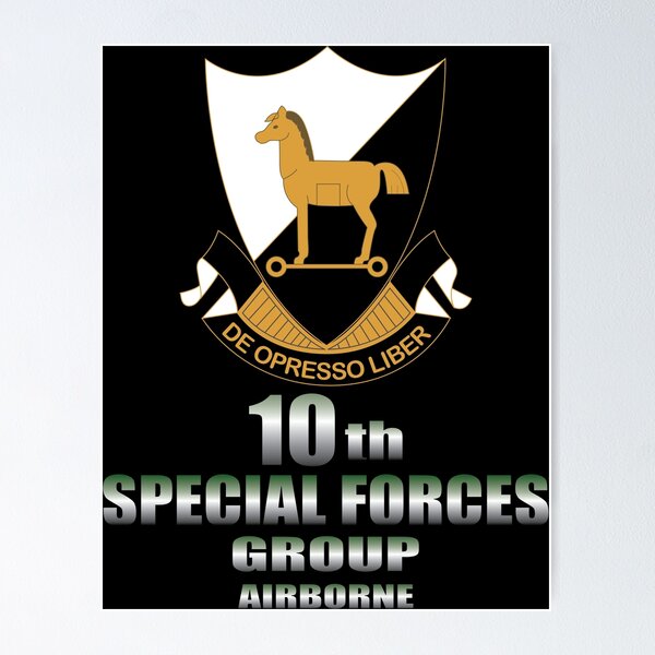 Item preview, Army - 10th SFG - 1956 w DUI X 300 - Copy designed and sold by Military Insignia Products.