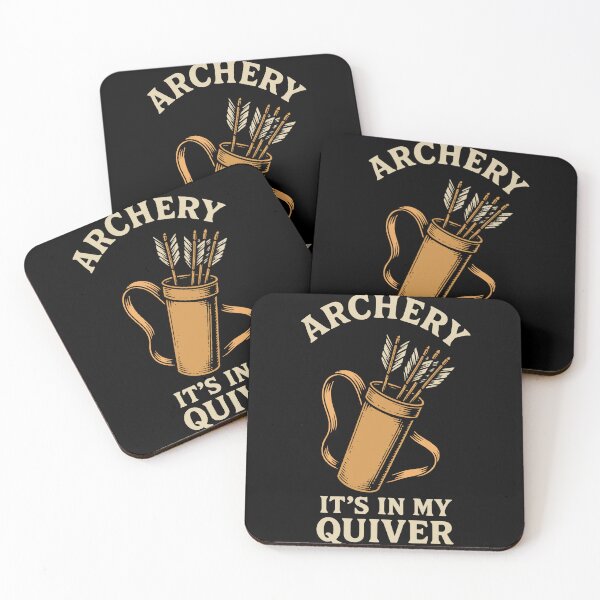 Item preview, Archery It's In My Quiver Archery Bow Archer designed and sold by LuminOrb.