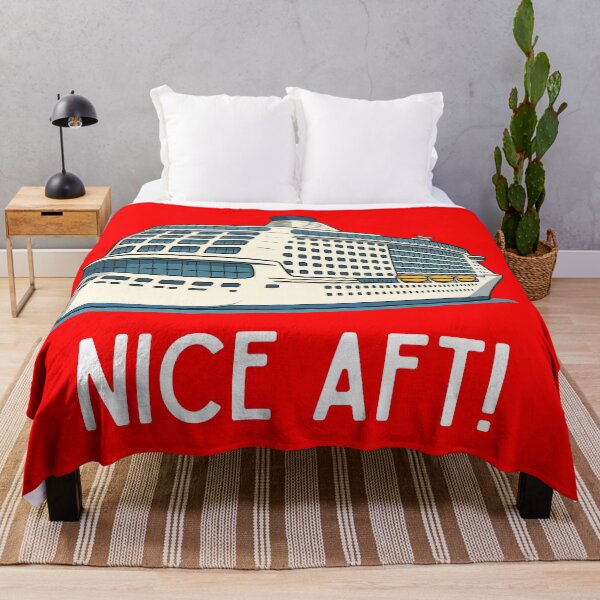 Item preview, Nice AFT – Funny Cruise Ship Pun T-Shirt designed and sold by Taberland.
