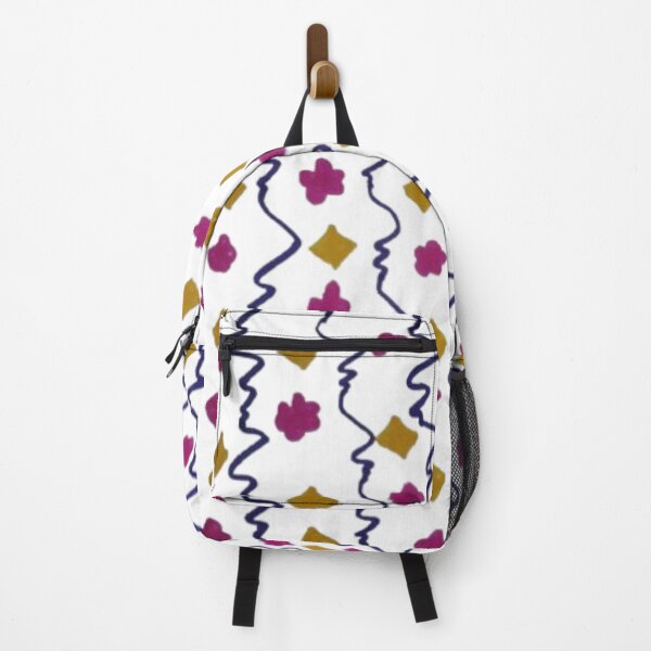 Artikelvorschau, Verspieltes geometrisches Zickzack-Muster – Abstraktes Design in Pink, Gelb und Lila entworfen und verkauft von BulletKitty82.