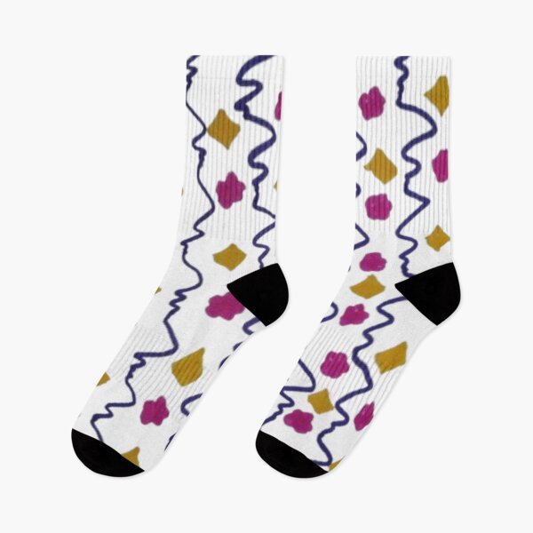 Artikelvorschau, Verspieltes geometrisches Zickzack-Muster – Abstraktes Design in Pink, Gelb und Lila entworfen und verkauft von BulletKitty82.