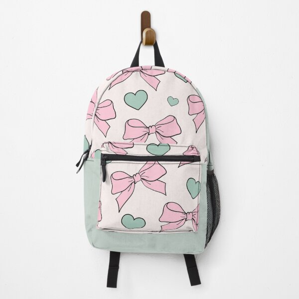 Item preview, Coquette Pink Bows Pattern designed and sold by AESTHETISCAPES.