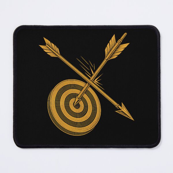Item preview, Archery Bow Target Archer Crossed shot blocked designed and sold by LuminOrb.