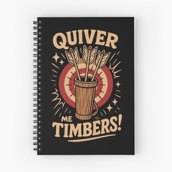 Item preview, Quiver Me Timbers Archery Bow Fun designed and sold by LuminOrb.