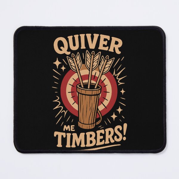 Item preview, Quiver Me Timbers Archery Bow Fun designed and sold by LuminOrb.