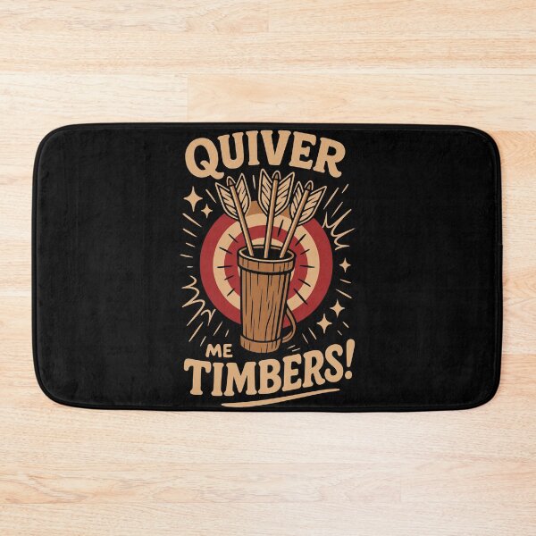 Item preview, Quiver Me Timbers Archery Bow Fun designed and sold by LuminOrb.
