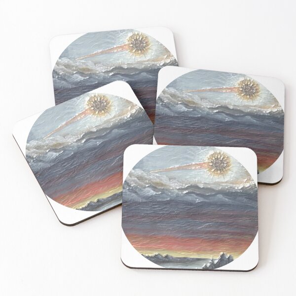 Item preview, Comet from the 1500s Abstract round designed and sold by SmashingDeals.