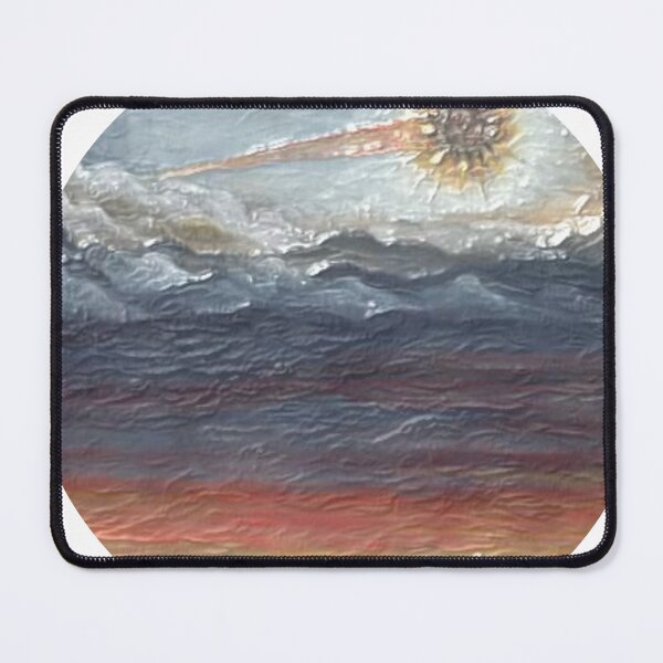 Item preview, Comet from the 1500s Abstract round designed and sold by SmashingDeals.