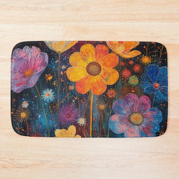 Item preview, Colorful Floral Art designed and sold by TheDarkWardrobe.