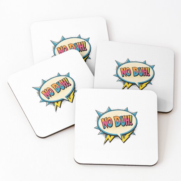 Item preview, No Duh, retro designed and sold by RisingWolfStudio.