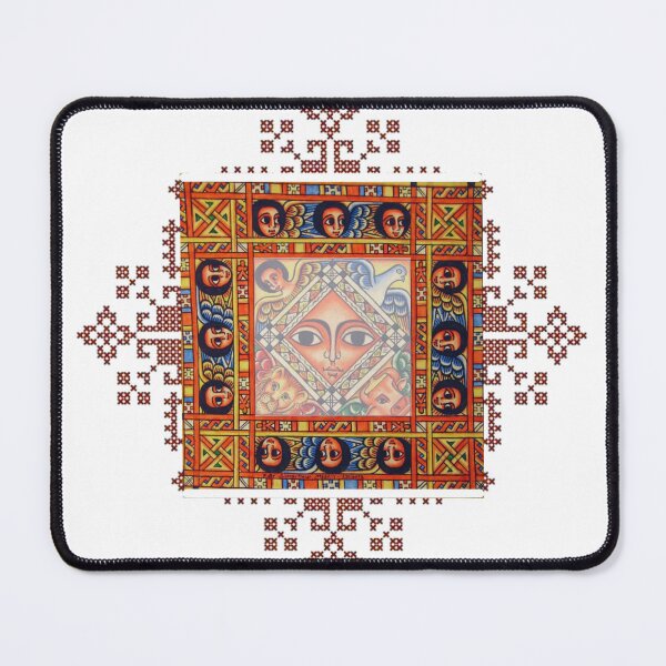 Item preview, Ethiopian Telsem Traditional Protective Art Print designed and sold by Neo Arada.
