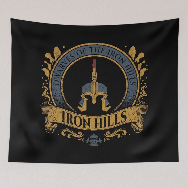Item preview, IRON HILLS - GRUNGE EMBLEM designed and sold by EscanV.