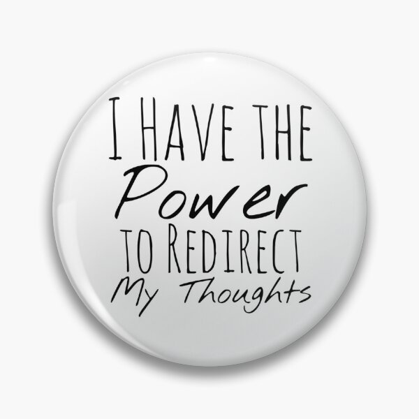 Item preview, I Have the Power to Redirect My Thoughts – Mindset Reset Affirmation designed and sold by Camila  Ardila.