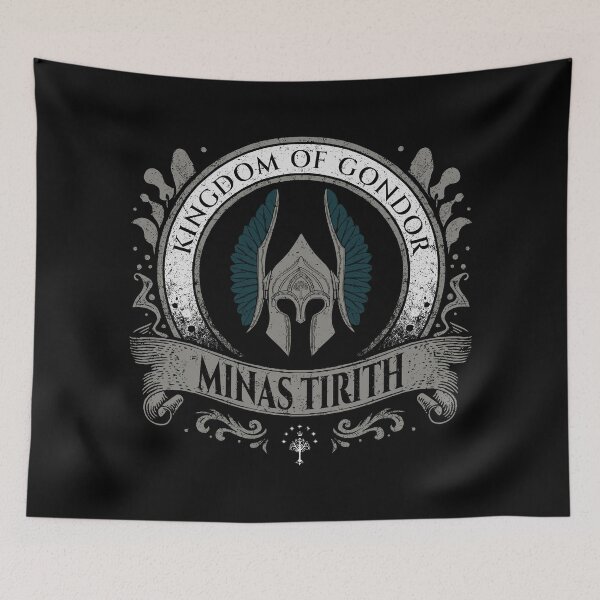 Item preview, MINAS TIRITH - GRUNGE EMBLEM designed and sold by EscanV.