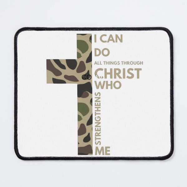 Item preview, Christ strengthens me set designed and sold by FaithandThread.