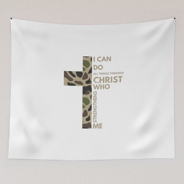 Item preview, Christ strengthens me set designed and sold by FaithandThread.