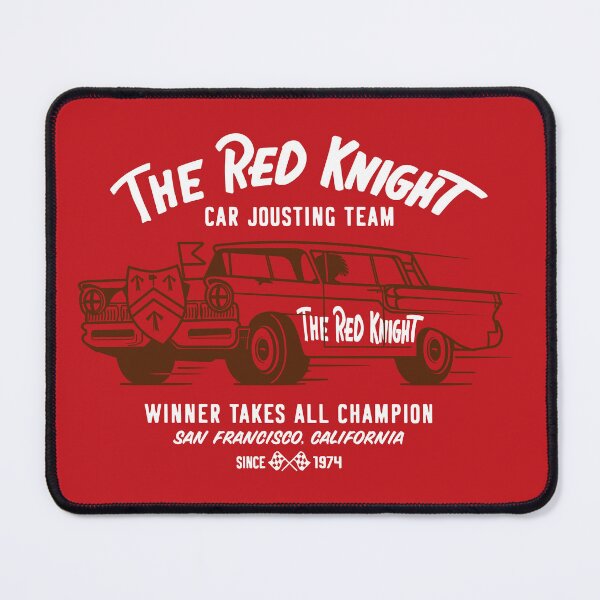 Item preview, The Red Knight Jousting Team (2-Color Reverse - Red) designed and sold by Justin Ellis.